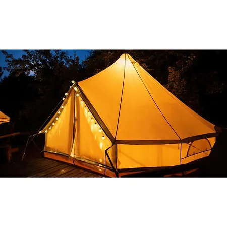 Tente Les Pommiers Glamping O Rendez-vous En Demi-pension Roquefeuil